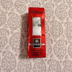 Titleist DT Distance Three (3) Pack of Golf Balls  #1